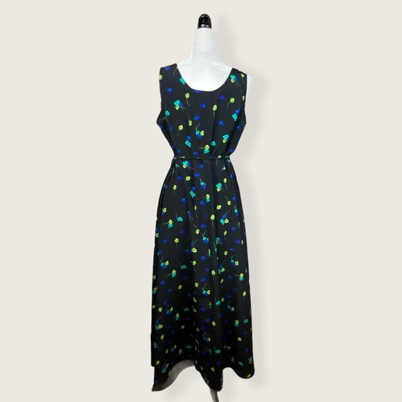 Cartise International Vintage Navy 🌸 Maxi Dress - Picture 7 of 12